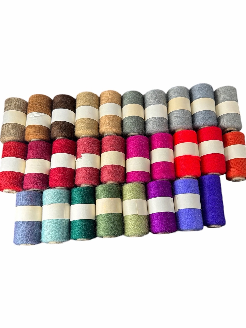 Cone Yarn mini Spool Yarn mixed lot  Mohair